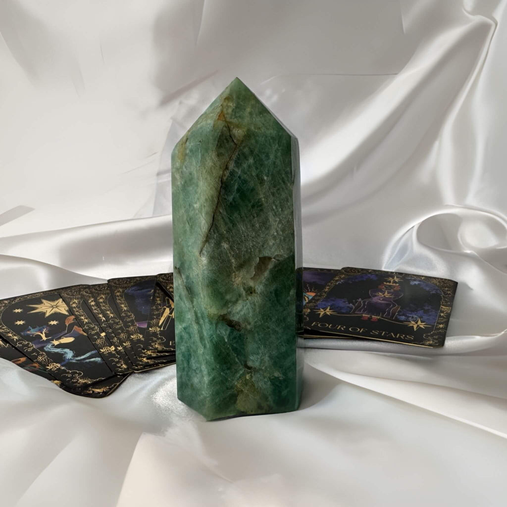 Amazonite Crystal Tower