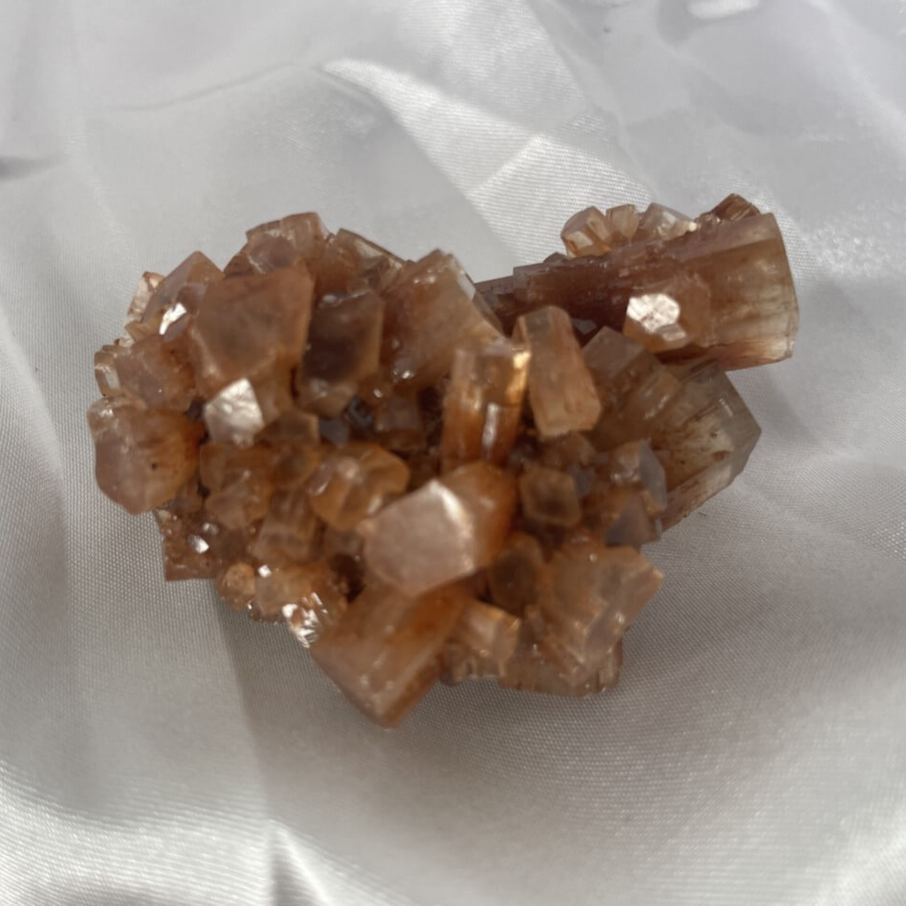 brown aragonite sputnik crystal